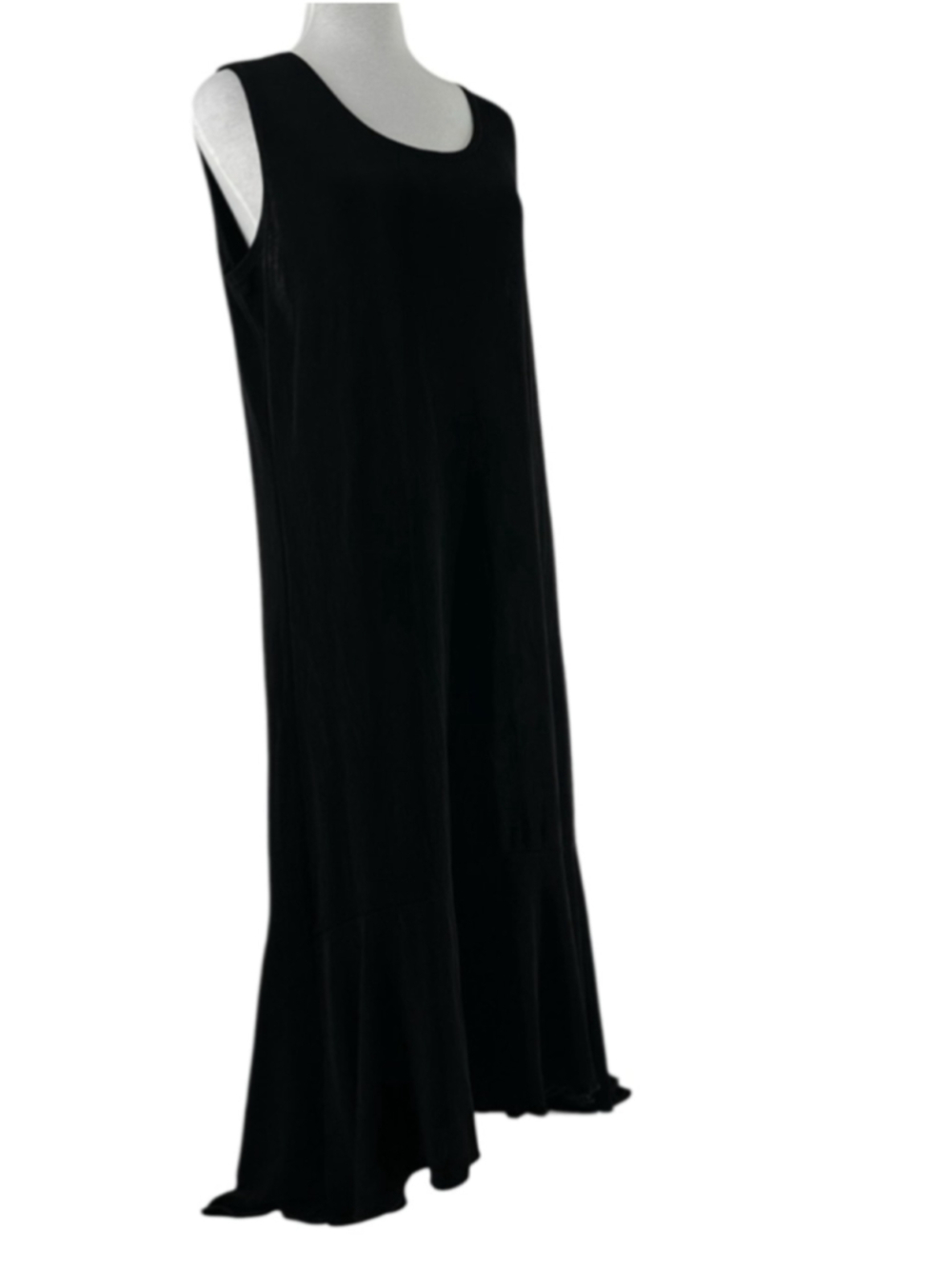 Mirasol vintage dress black tank
Dress slinky flowy whimsy goth made in USA sz L